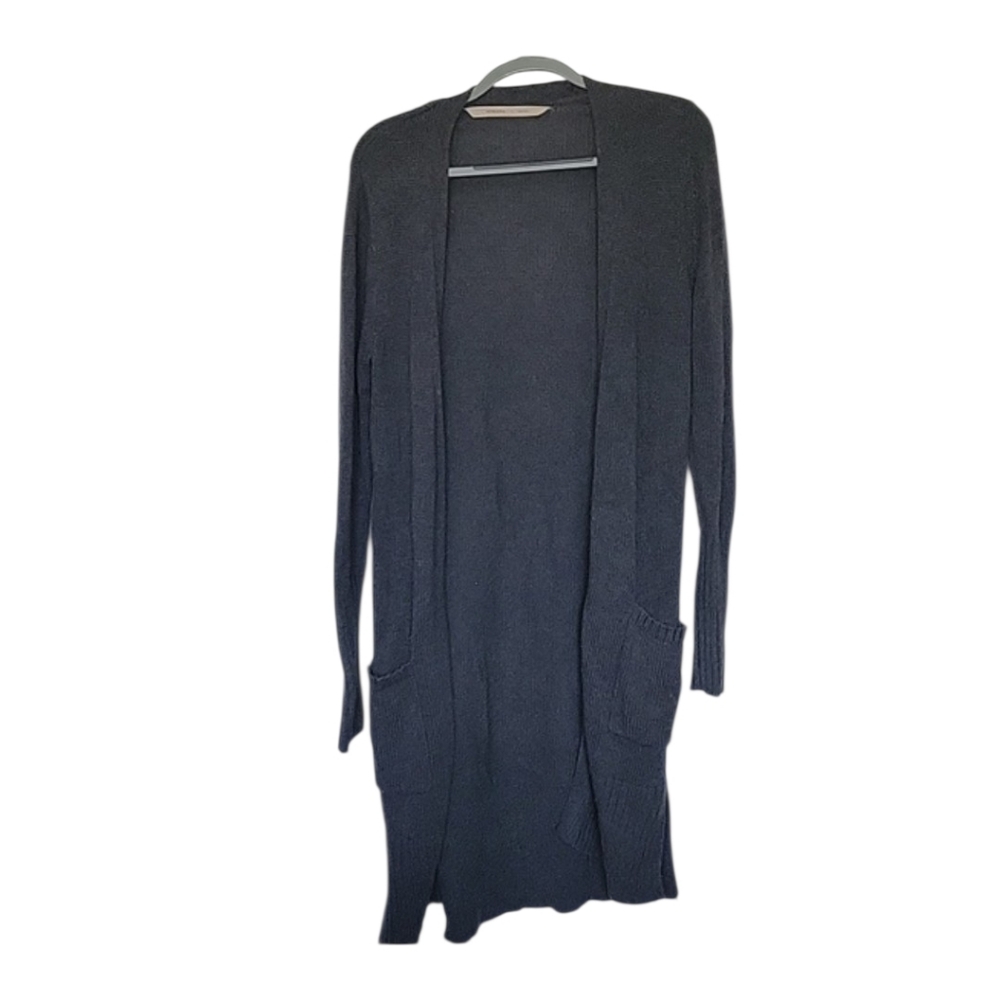 Athleta Women's Charcoal Gray Merino/Wool Cardigan-Small